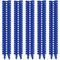 Bright Creations 100 Pack Dark Blue Twist Tie for Treat Bags, 3-Inch Small Satin Ribbons for Craft Decoration, Gift Wrap, Themed Party Favors, Baked Goods